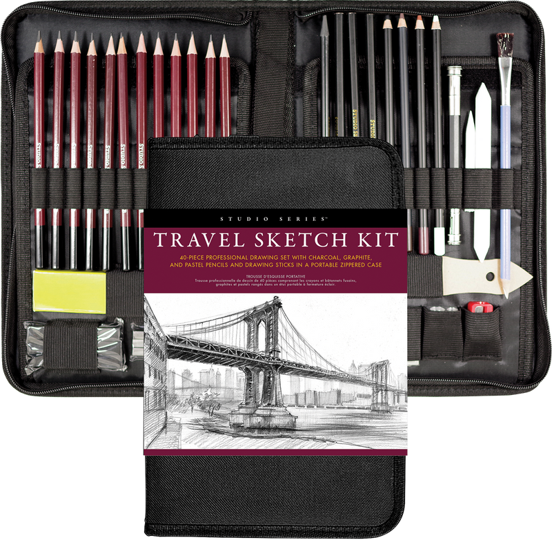 Studio Series Travel Sketch Kit (40 Pieces)