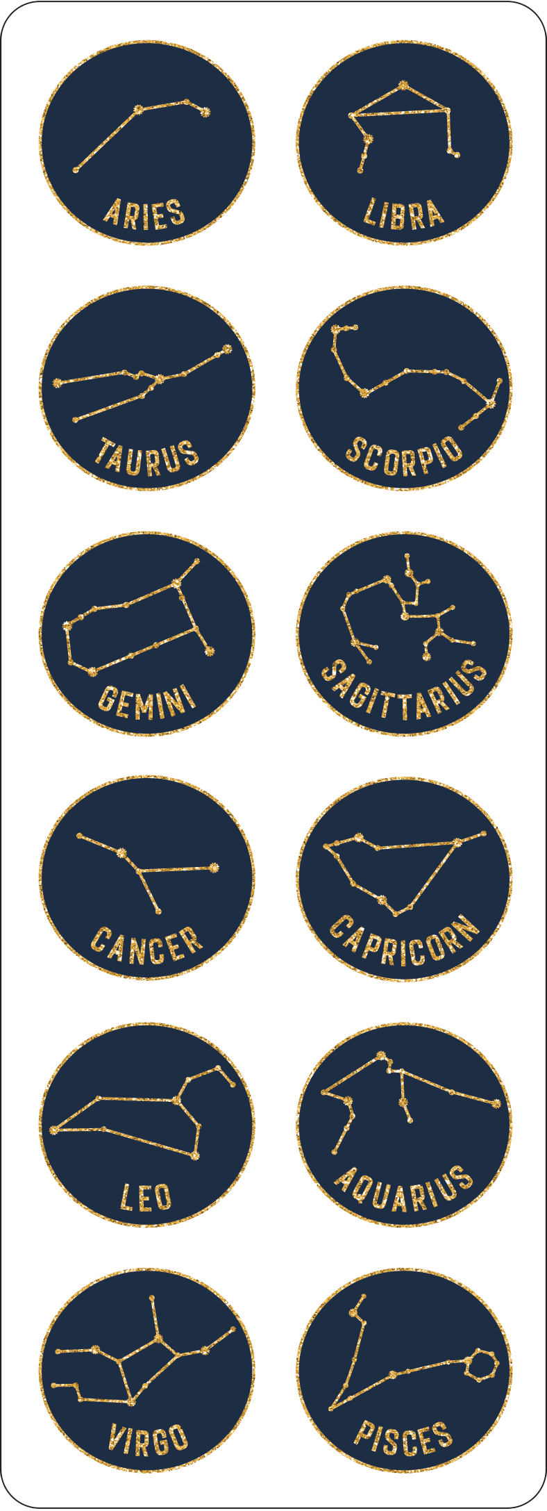 Celestial Sticker Set