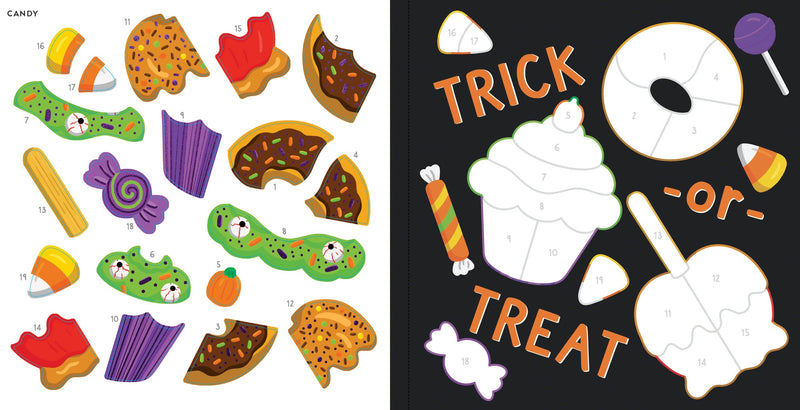 My First Color-By-Sticker Book -- Halloween
