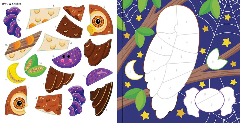 My First Color-By-Sticker Book -- Halloween