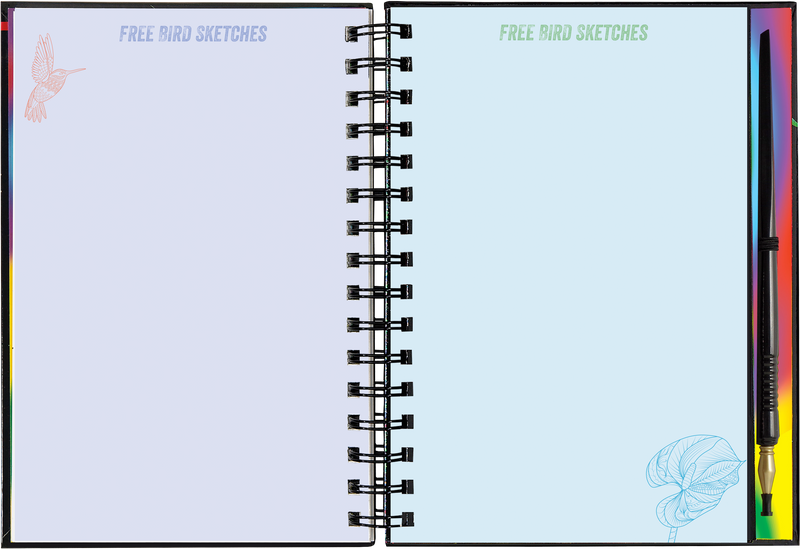 Extreme! The World of Birds Scratch and Sketch