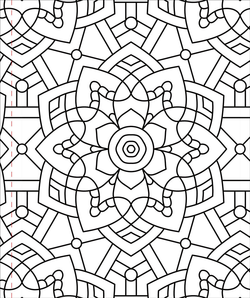 Large Print Coloring Book -  Color Me Calm