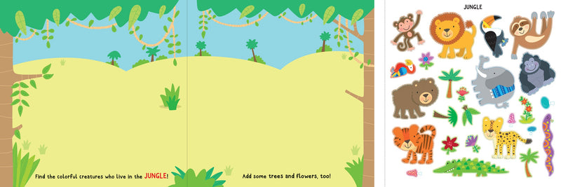My First Sticker Book -- Animals