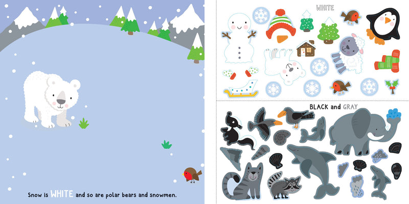 My First Sticker Book -- Colors