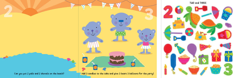 My First Sticker Book -- Numbers