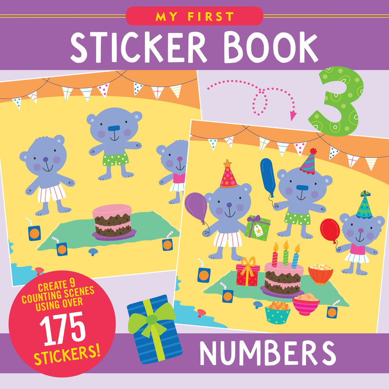 My First Sticker Book -- Numbers