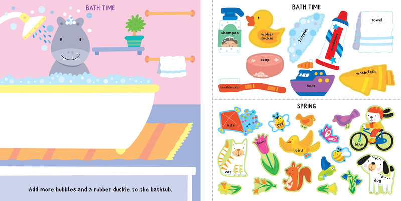 My First Sticker Book -- First Words