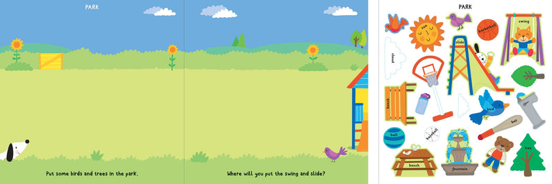 My First Sticker Book -- First Words