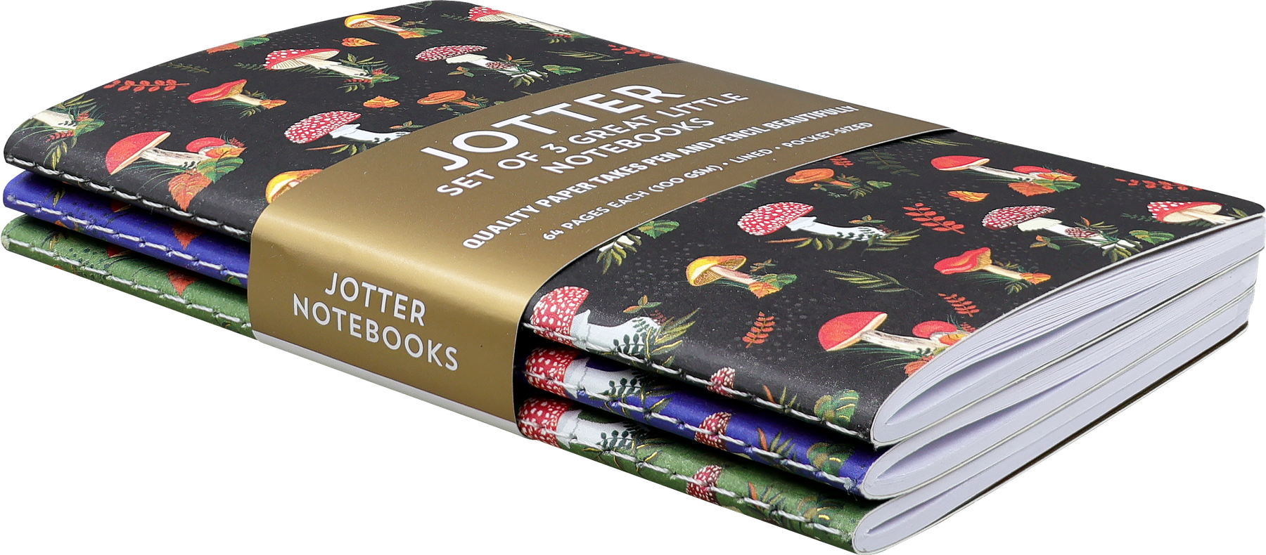 Peter Pauper Press Note Pad Mushrooms Daily Checklist 343604 | BIG W