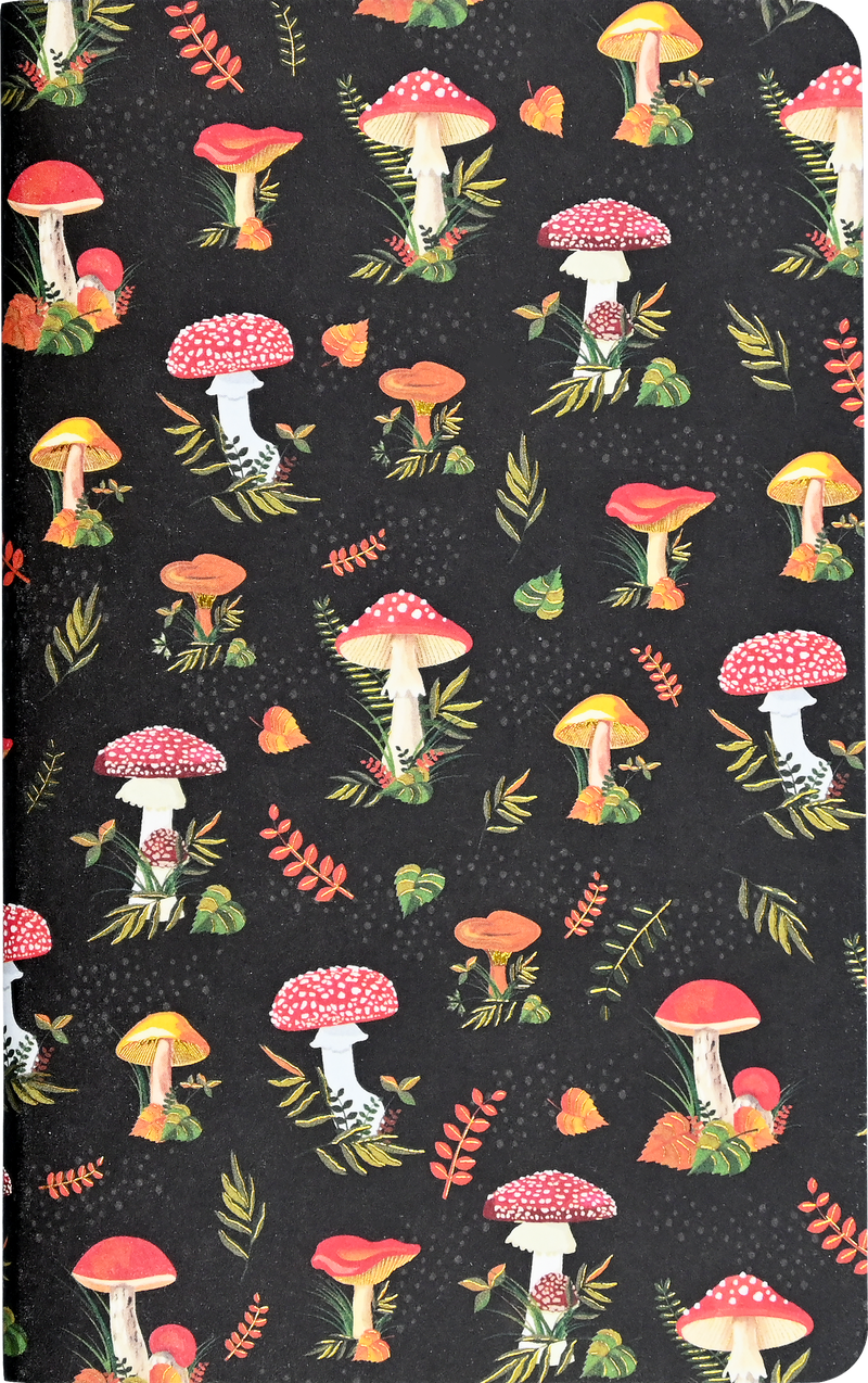 Jotter Mini Notebook Sets: Mushrooms