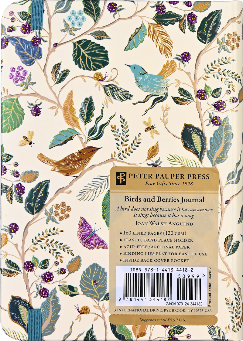Birds and Berries Journal
