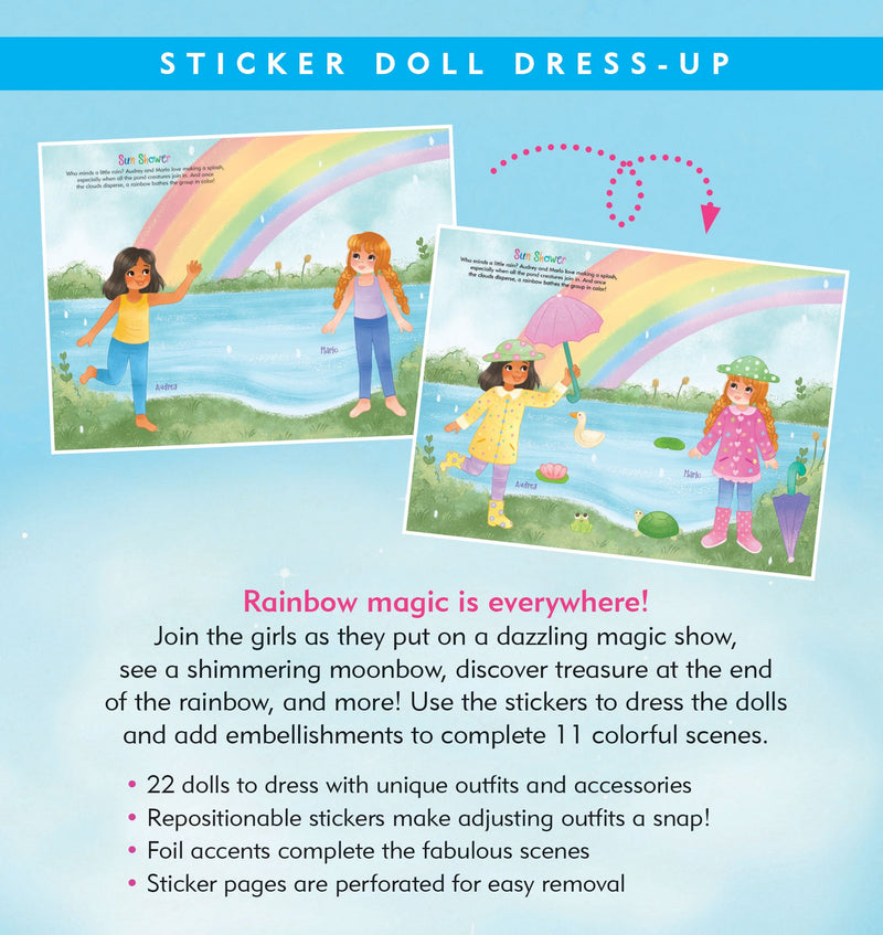 Rainbow Magic Sticker Doll Dress-Up Book