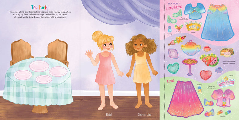 Rainbow Magic Sticker Doll Dress-Up Book