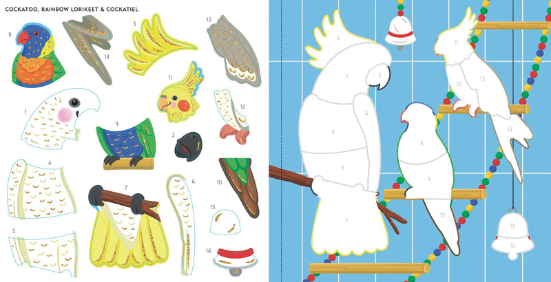 My First Color-by-Sticker Book - Pets