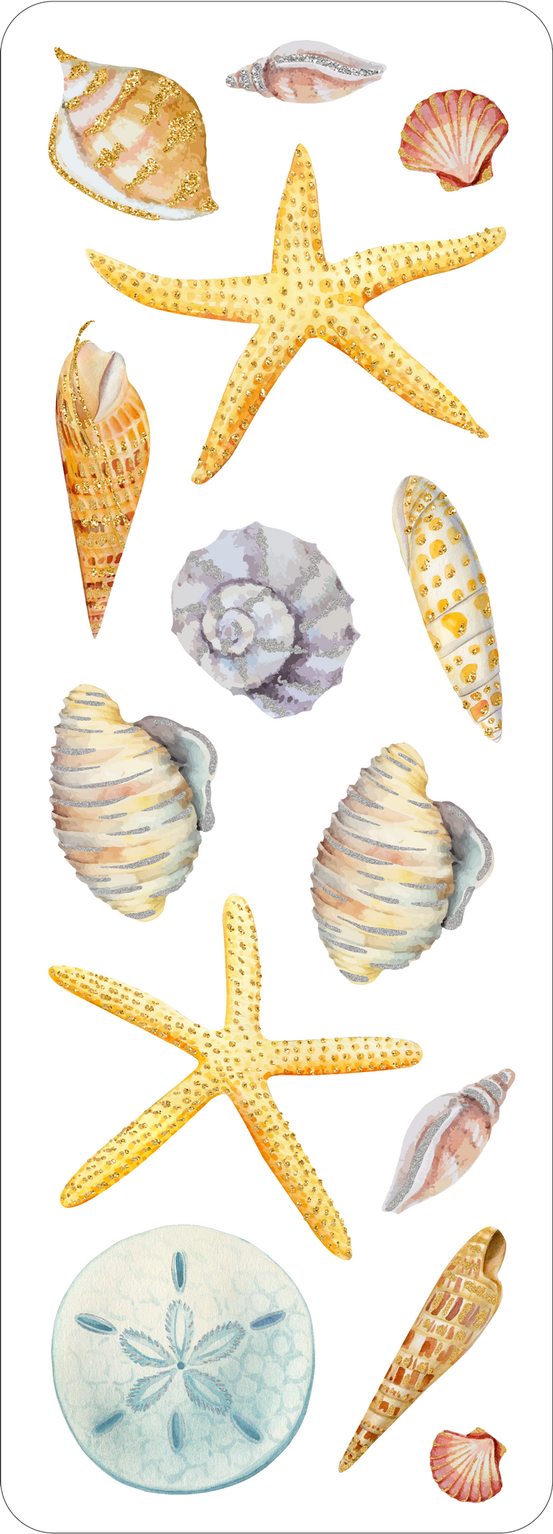 Seashells Sticker Set