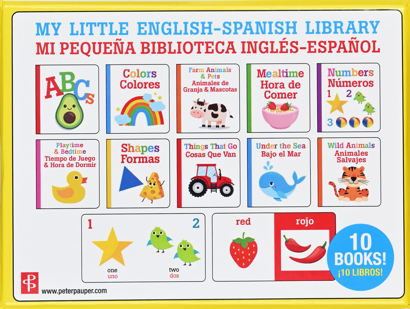 My Little Library of Bilingual Board Books