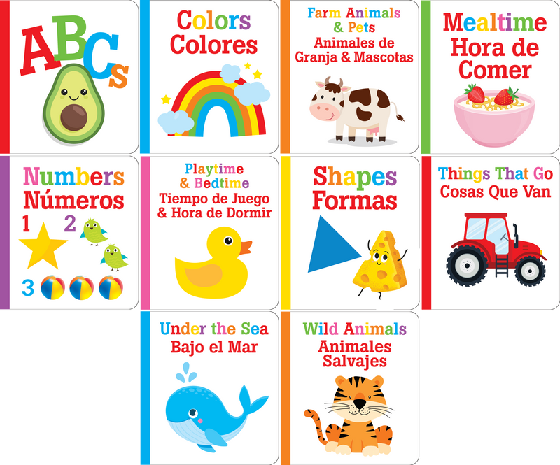 My Little Library of Bilingual Board Books