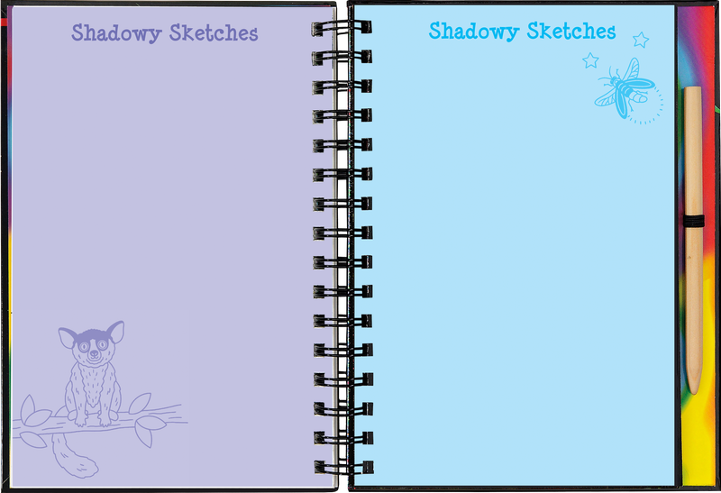Nocturnal Animals Scratch and Sketch