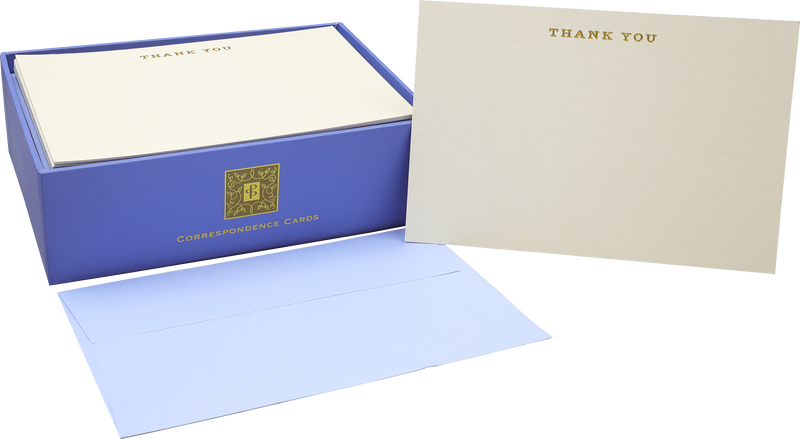 Thank You Correspondence Cards