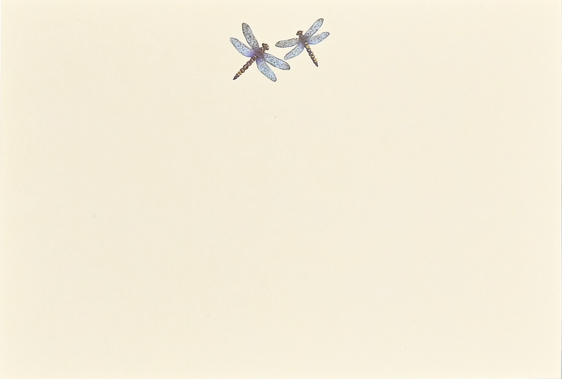 Blue Dragonflies Correspondence Cards