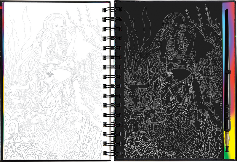 Extreme! Scratch and Sketch Mermaids
