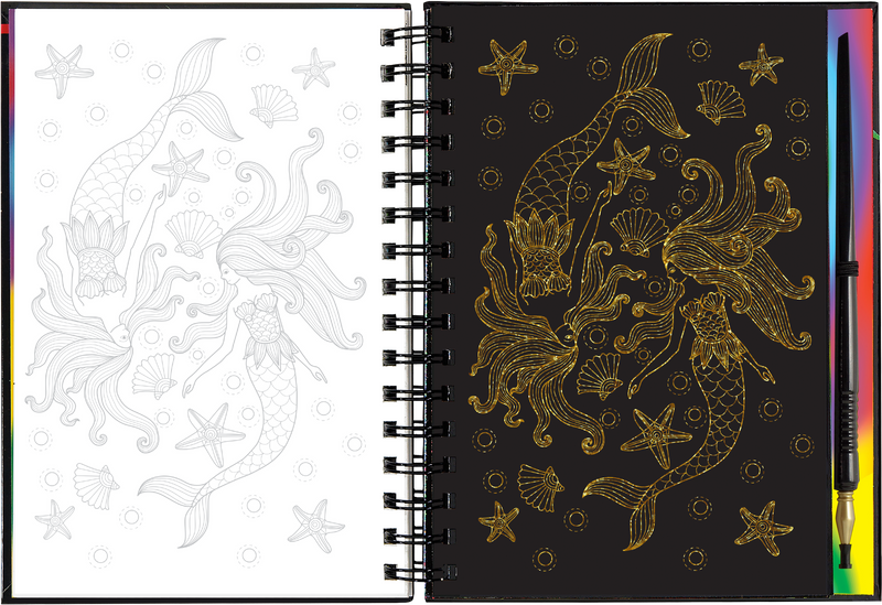 Extreme! Scratch and Sketch Mermaids
