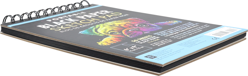 Studio Series Portable Black Paper Sketch Pad