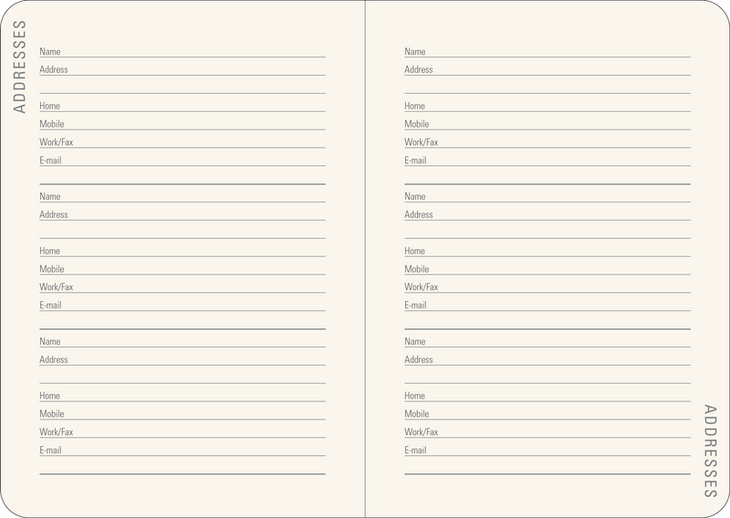 2026 Lavender Wildflowers Weekly Planner