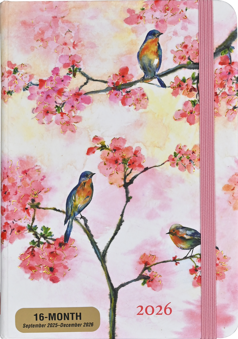 2026 Cherry Blossoms in Spring Weekly Planner