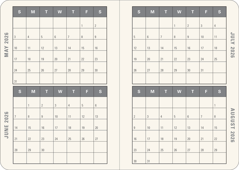 2026 Florentine Bees Weekly Planner