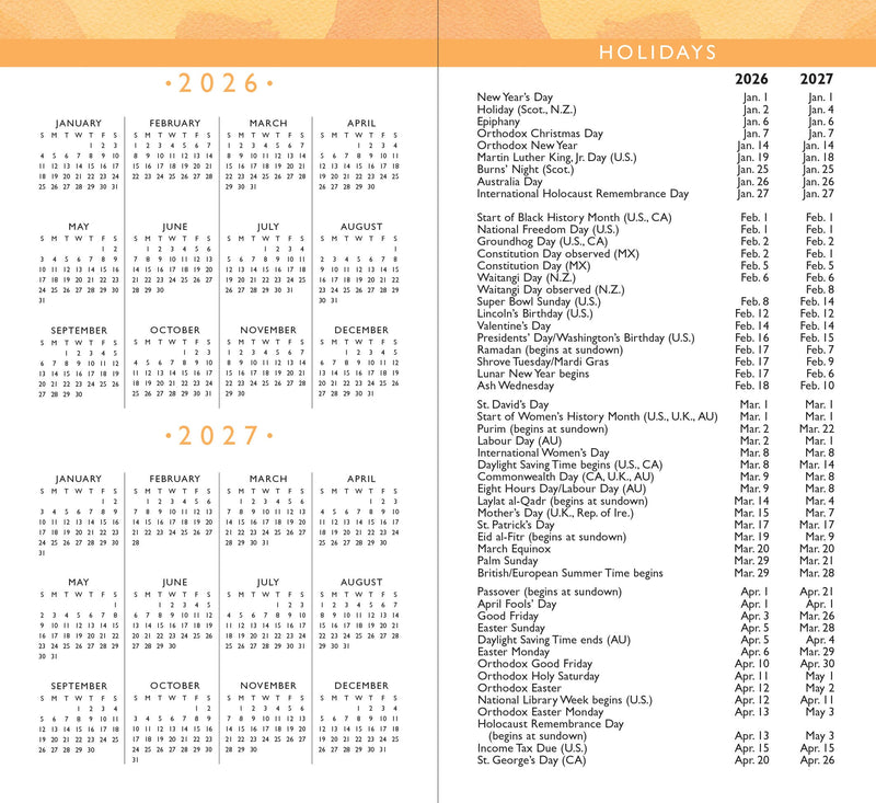 2026-27 Soleil 2-Year Pocket Planner