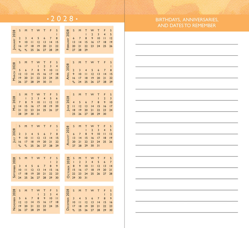 2026-27 Soleil 2-Year Pocket Planner