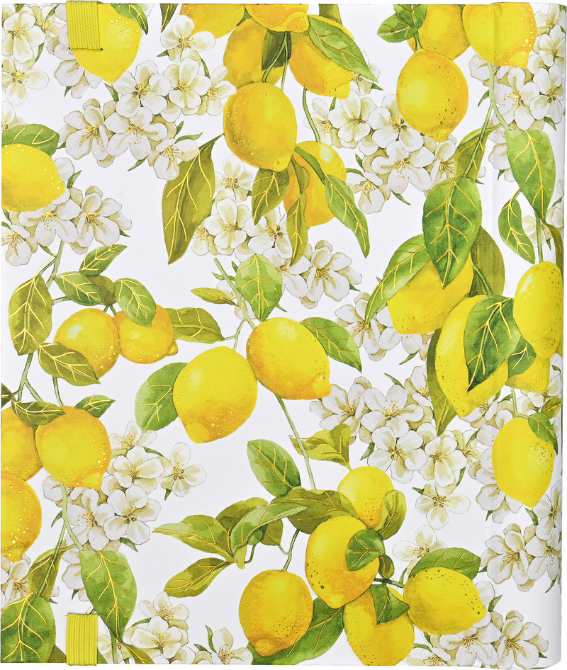 Amalfi Lemons Large Address Book