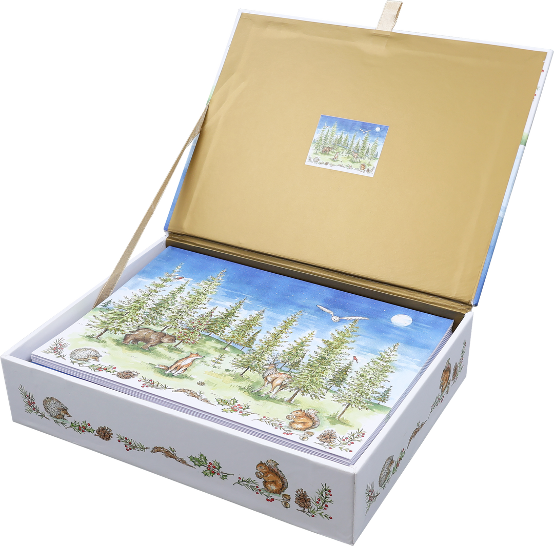 Woodland Wonder Deluxe Boxed Holiday Cards – Peter Pauper Press