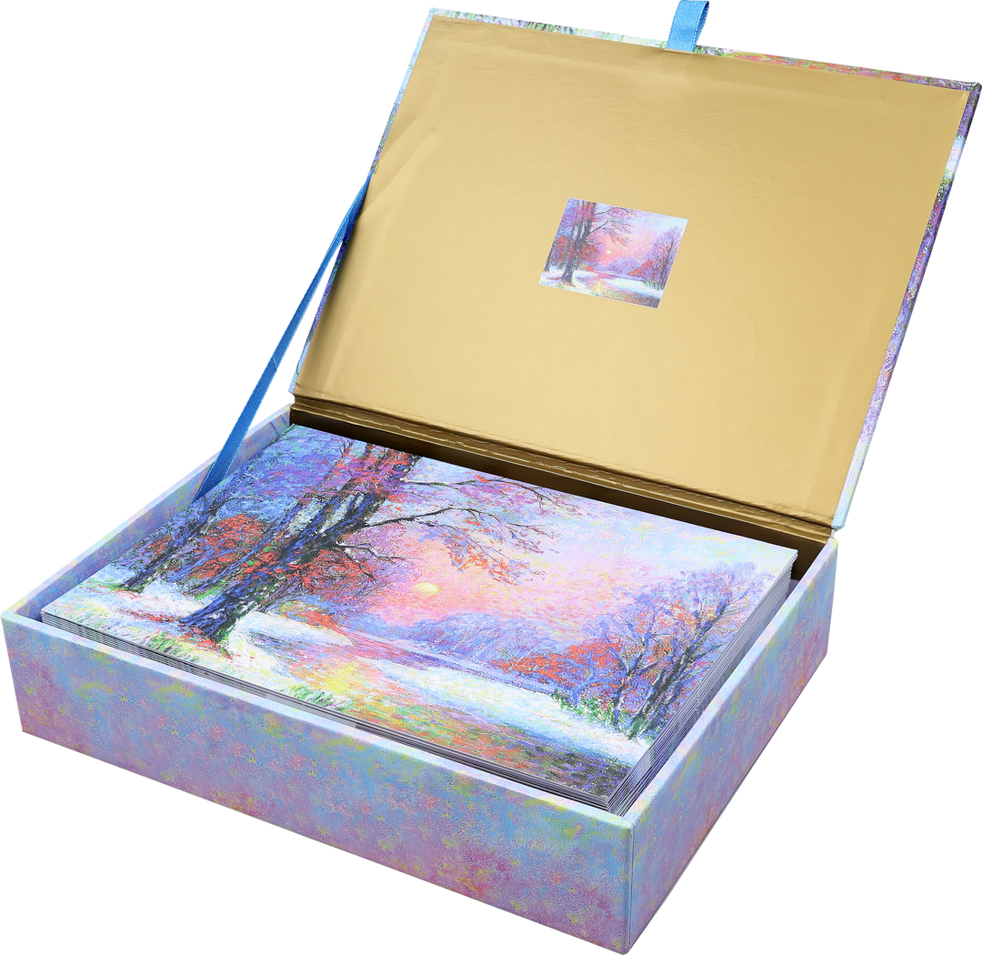 Winter Daybreak Deluxe Boxed Holiday Cards – Peter Pauper Press