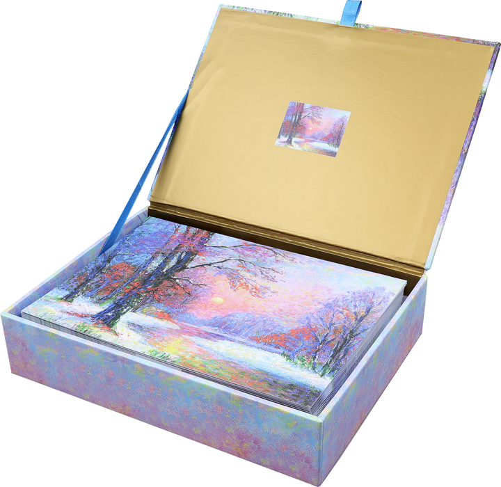 Winter Daybreak Deluxe Boxed Holiday Cards – Peter Pauper Press