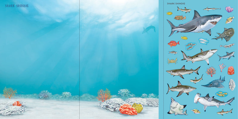 Under the Sea Sticker Scenes Book
