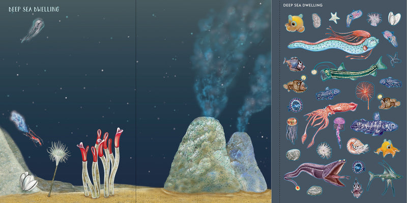 Under the Sea Sticker Scenes Book