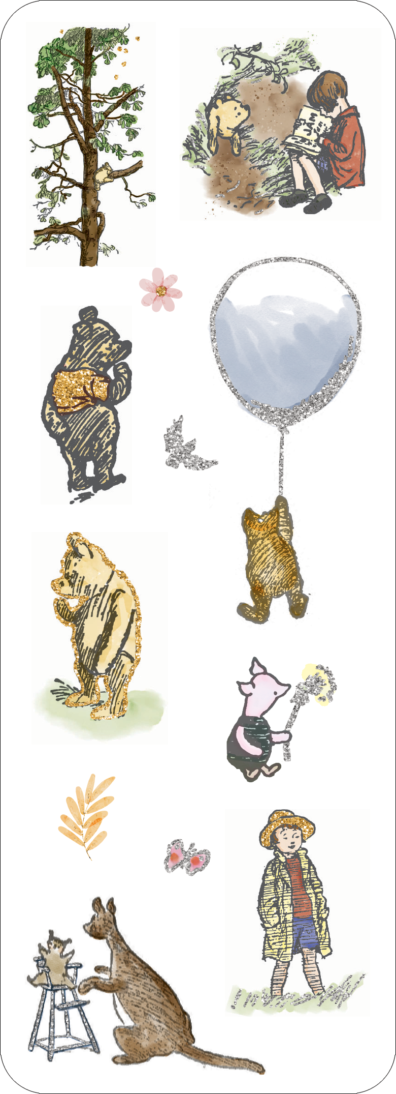Winnie-the-Pooh Sticker Set