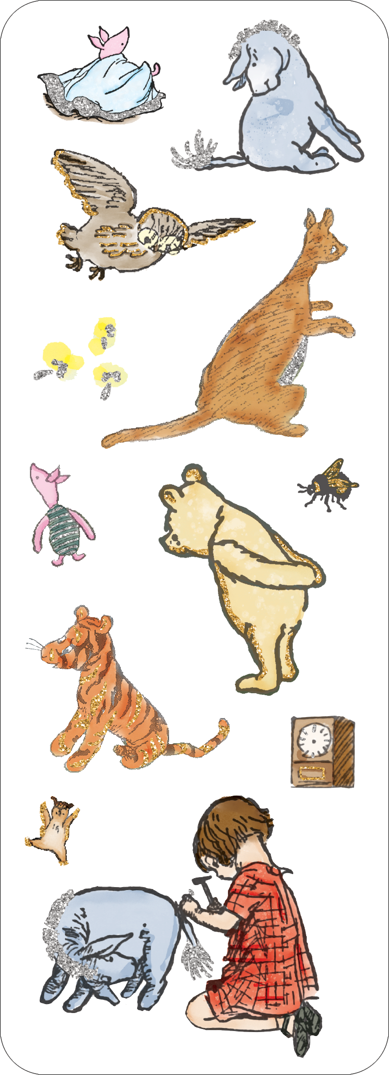 Winnie-the-Pooh Sticker Set
