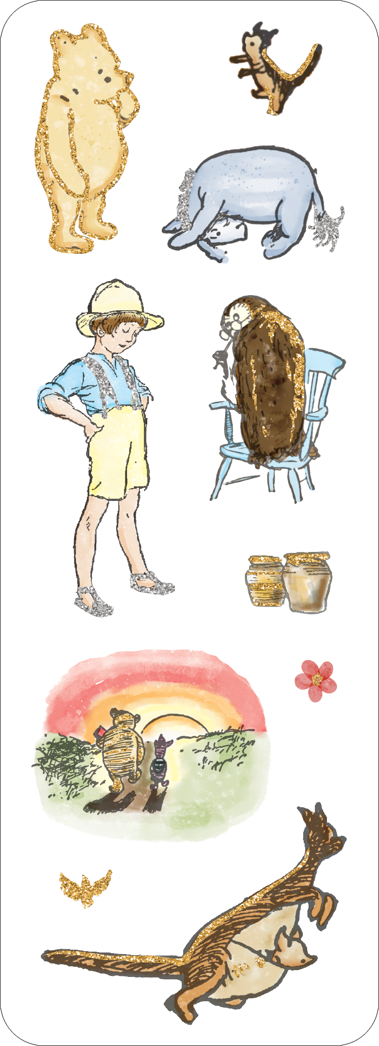 Winnie-the-Pooh Sticker Set