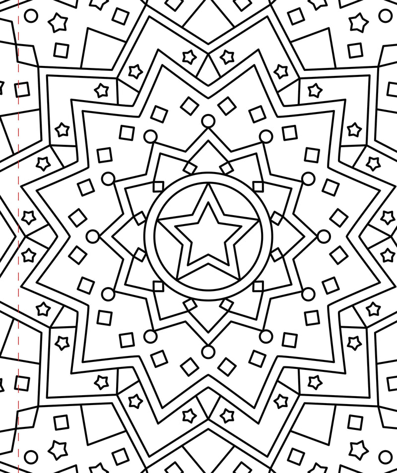 Mindfulness Large Print Coloring Book