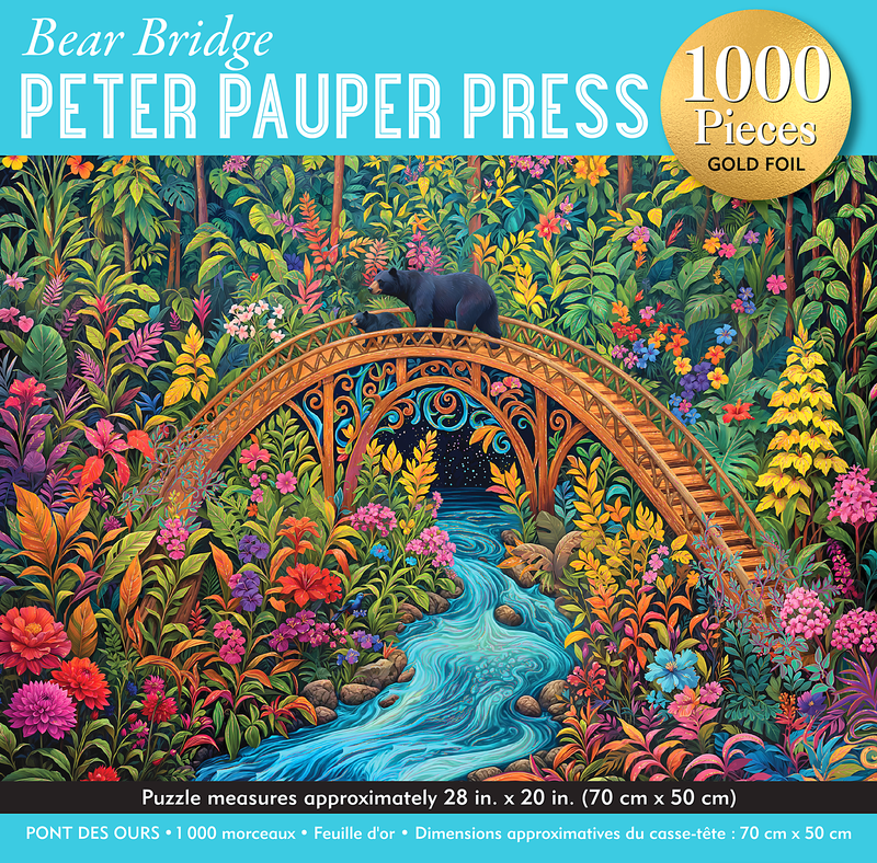 Bear Bridge 1000-Piece Jigsaw Puzzle