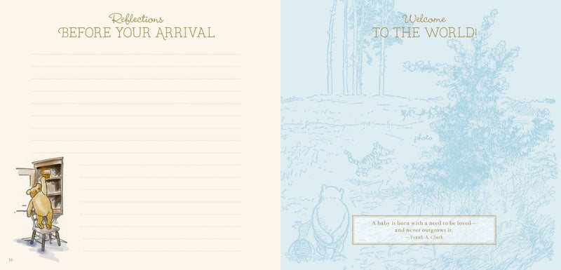 Winnie-the-Pooh Baby Book The First Five Years