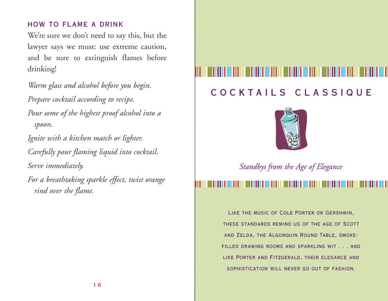 The Little Black Book Of Cocktails