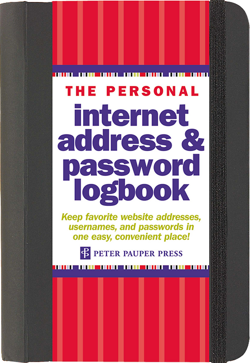 The Personal Internet Address &amp; Password Log Book