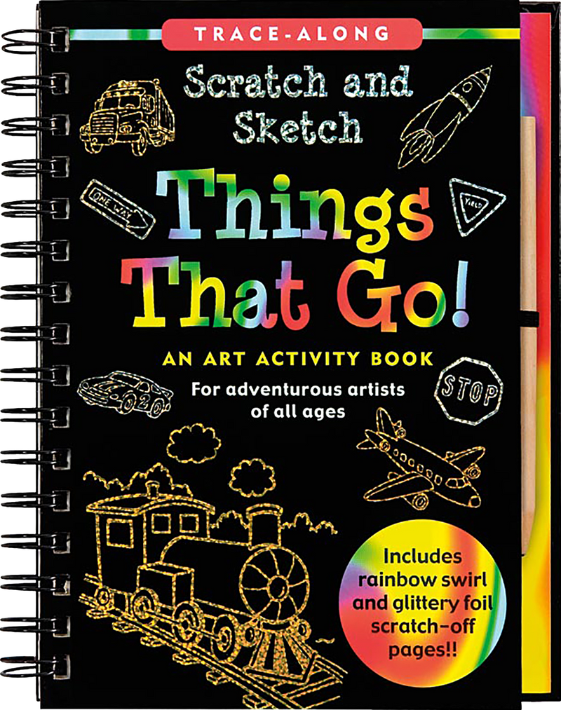 Scratch &amp; Sketch Things That Go