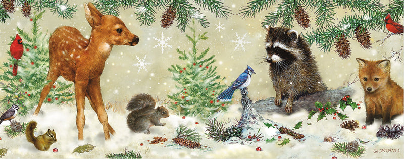 Winter Forest Friends