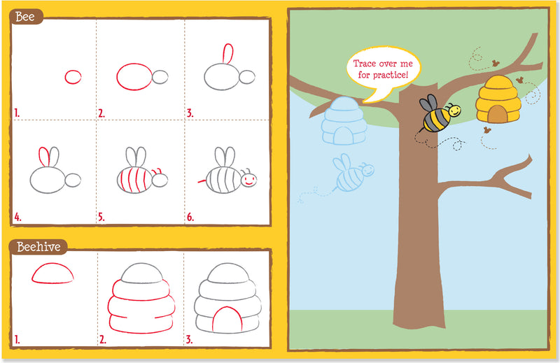 Learn To Draw . . . Flower Garden!