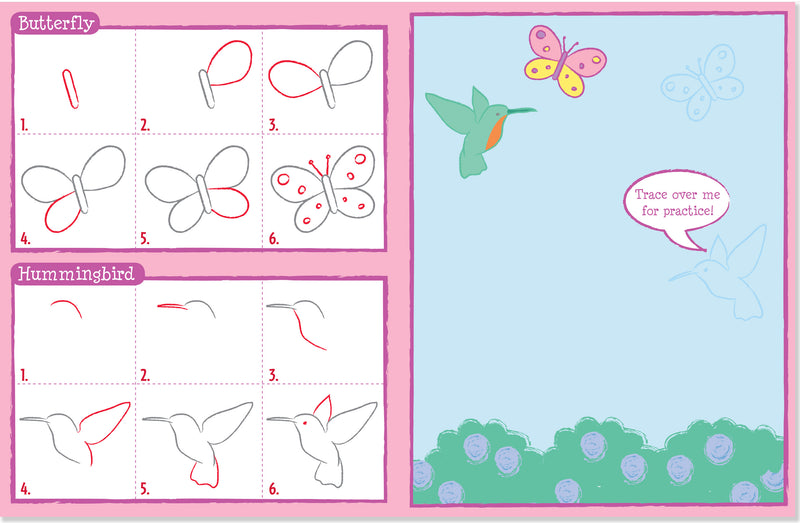 Learn To Draw . . . Flower Garden!